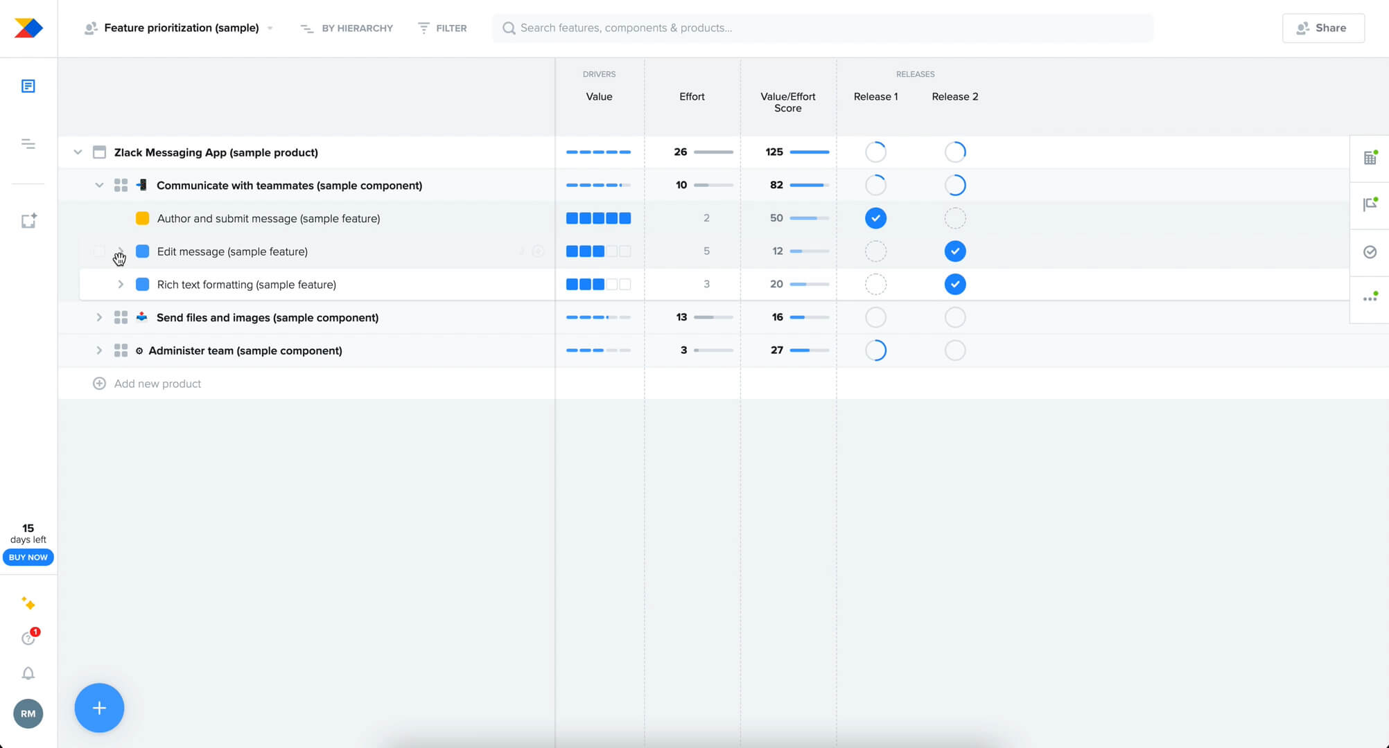 productboard UI, UX Design SaaS Application Design saas ui